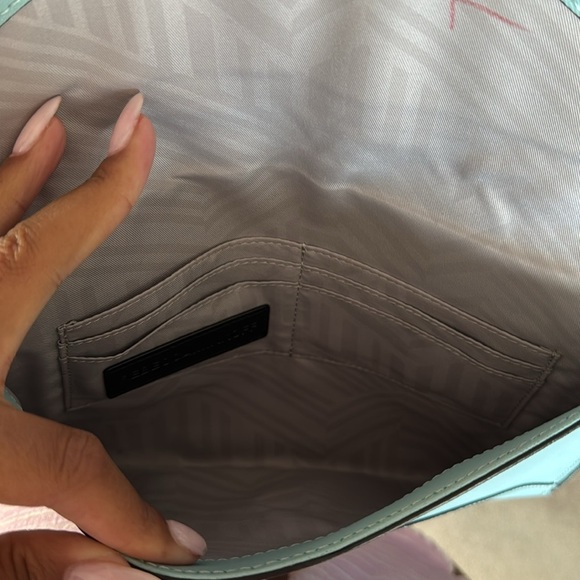Rebecca Minkoff Leo Envelope Clutch in Sky Blue - Picture 5 of 5